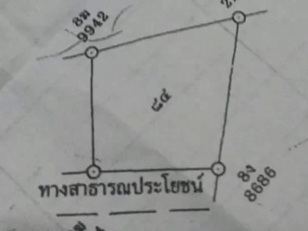 ที่ดินเหมาะสร้างบ้าน123ตรว บ้านหนองปลาขอ ห่างเครือสหพัฒน์800ม