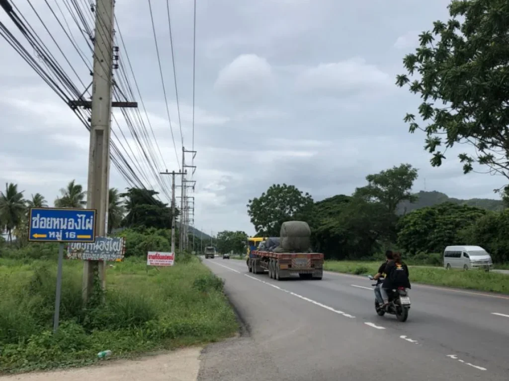 ขายที่ดิน เนื่อที่ 1ไร่ ติดถนน เพชรเกษม แปลงหัวมุมสวย