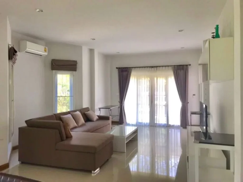 House for rent in a new Sansaran Housing Project Baanwan Hang Dong Road Close to the airport many international school such as Lanna International