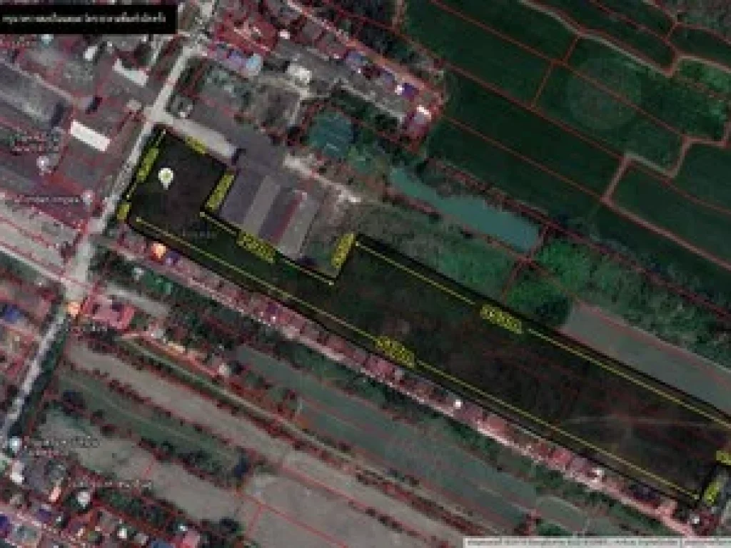 ทีดินทำเลดี ติดถนนหลัก 346 ถบางกระผึ้ง ตบ้านกระแชง อเมืองปทุมธานี จปทุมธานี