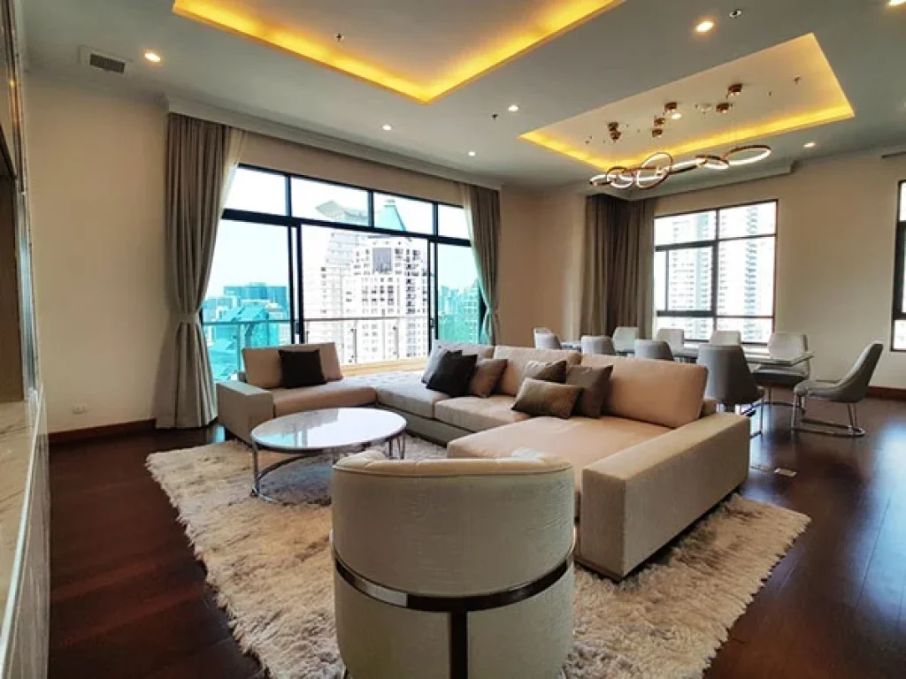 เช่าด่วน คอนโดหรู แบบ 4 ห้องนอน ที่ คอนโด Supalai Elite Suan Plu ถสาธรใต้ For Rent - A Beautiful 4 bedroom unit available at Soi Suan Plu