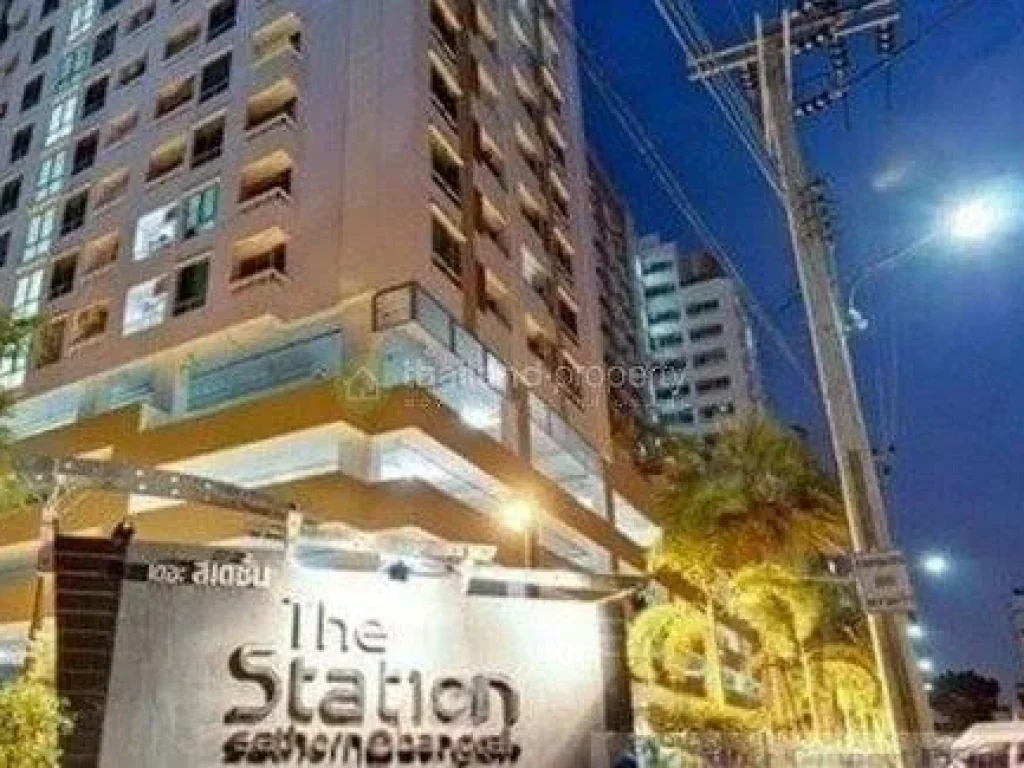 ขาย Condo The Station สาทร บางรัก ห้องมุม ใกล้ BTS สะพานตากสิน