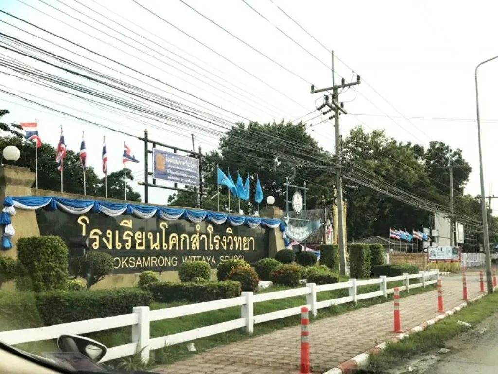 ขาย ที่ดิน 38 ไร่ ติดถนนใหญ่ โคกสำโรง ลพบุรี หน้ากว้าง