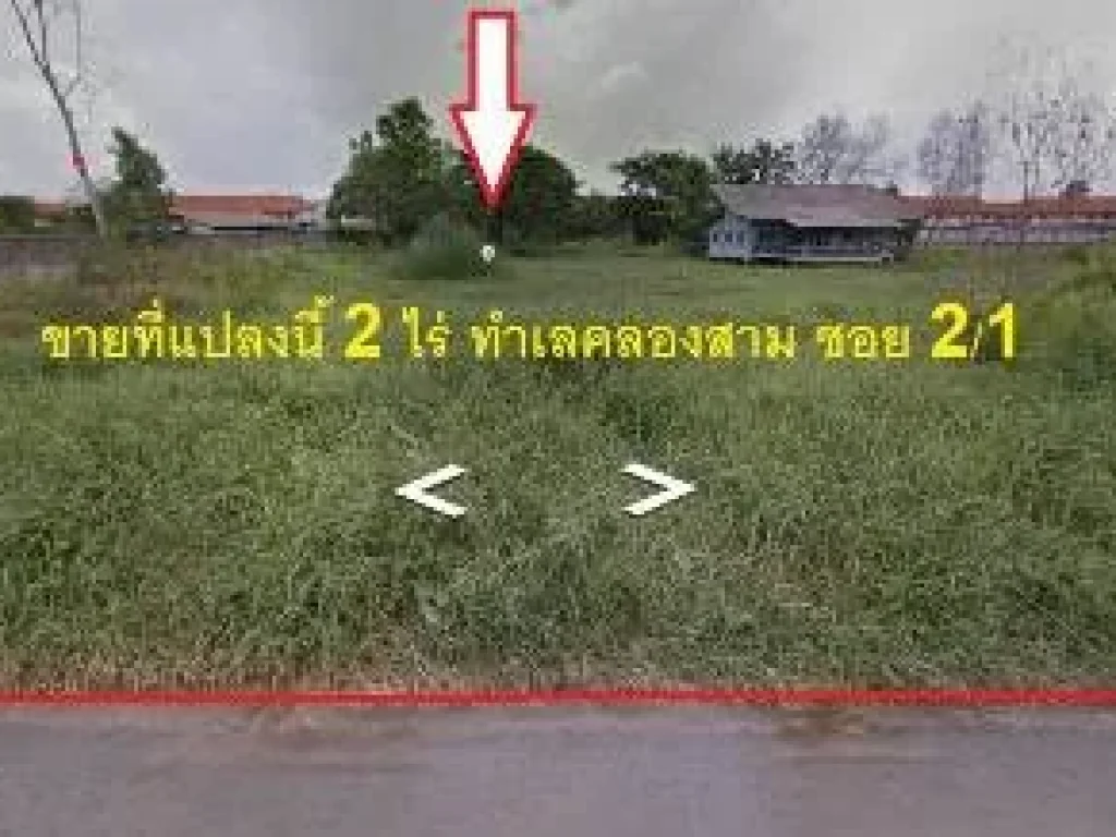 ขายที่ดินเปล่า 2 ไร่ โกดัง ทำโรงงาน สร้างบ้าน