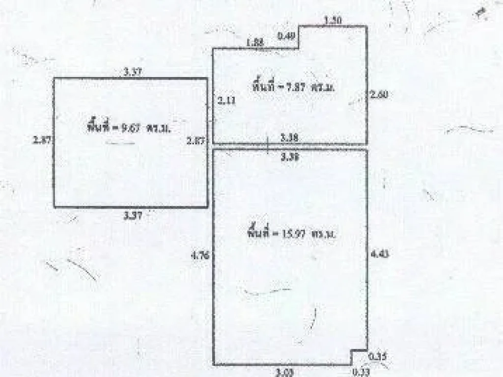 ห้องชุดเอื้ออาทรรังสิตคลอง1 สะพานแดง