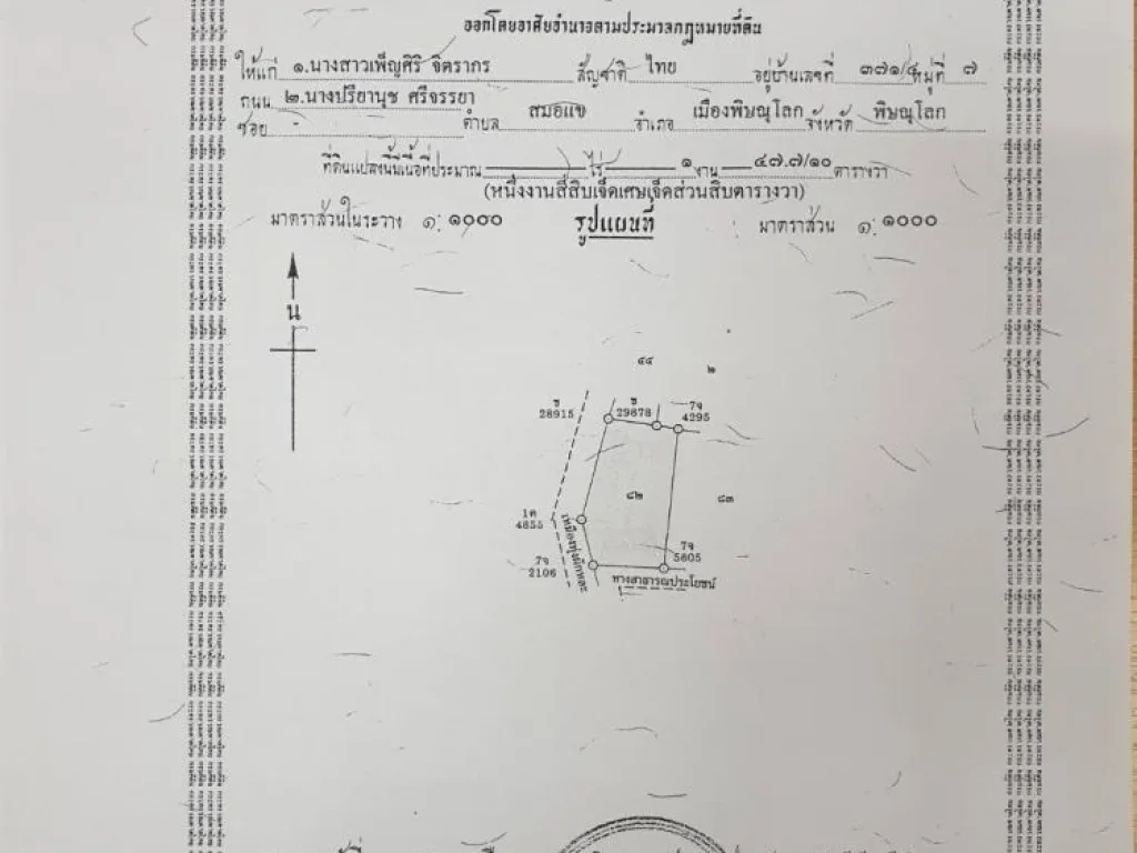 ที่ดินเปล่าทำเลทองในเมืองพะเยา ต่อรองราคาได้ 