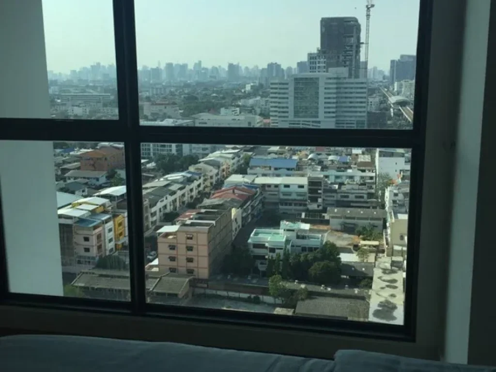 คอนโดให้เช่าติด bts The Room Sukhumvit 62 Condo 45 ตรม ชั้น 17 ติด bts ปุณณวิถี