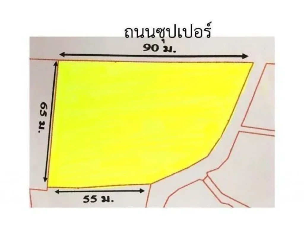 ที่ดิน 3 ไร่ ติดซุปเปอร์ 8 เลน ใกล้ๆ ปตทใหม่ และอบจลำปาง