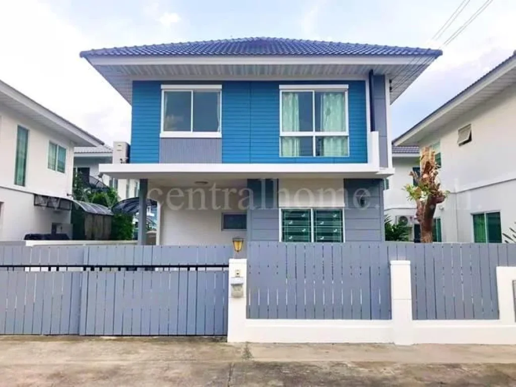 ขายบ้านเดี่ยว 358 ตรว หมู่บ้าน เดอะวิลล่า รัตนาธิเบศร์ The Villa ซอย ท่าอิฐ ใกล้รถไฟฟ้าสายสีม่วง สถานีท่าอิฐ