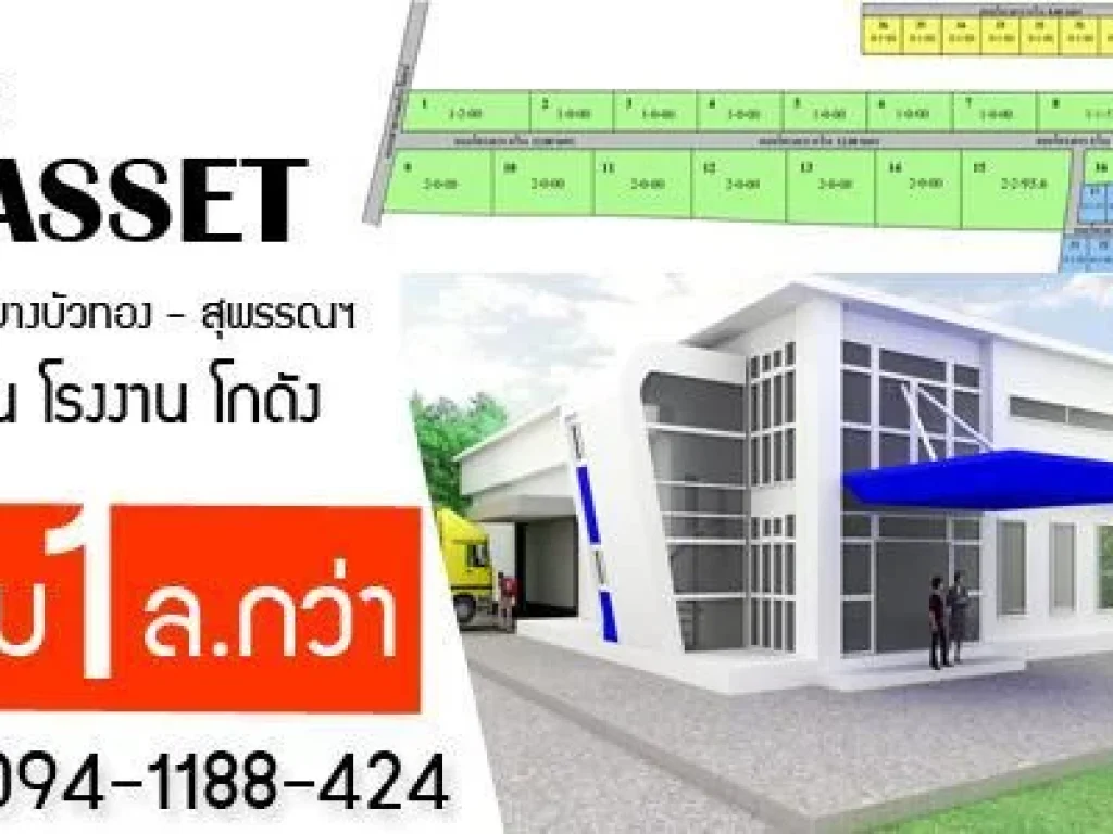 โรงงาน ราคาถูกที่สุด เป็นเจ้าของได้ง่ายๆ ที่ดินโรงงาน เริ่ม 1 ล้านกว่า