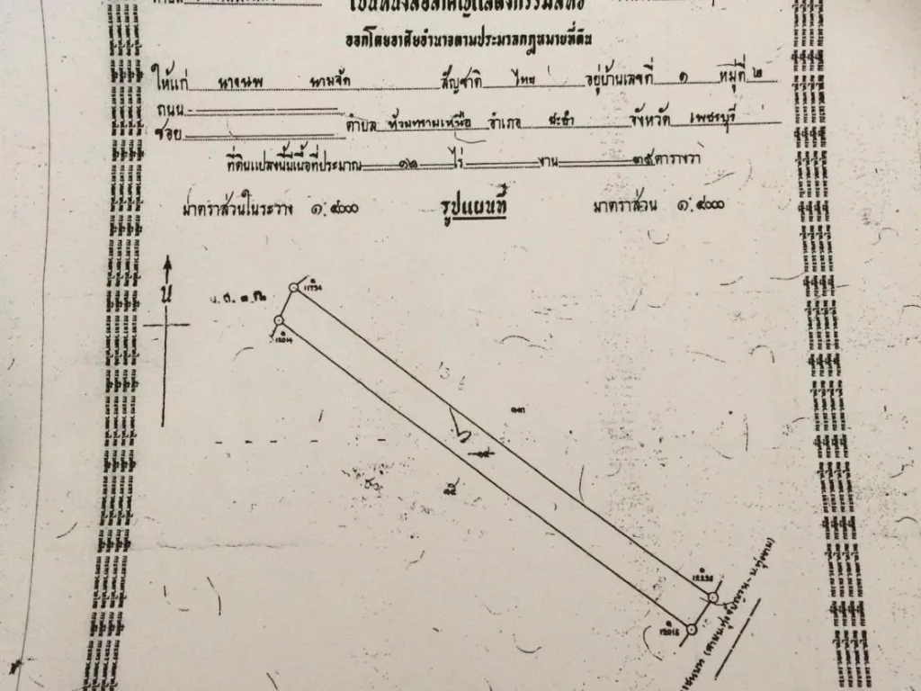 ไร่อ้อย อชะอำ จเพชรบุรี ใกล้ป่าละอู 35 ไร่ 3 งาน