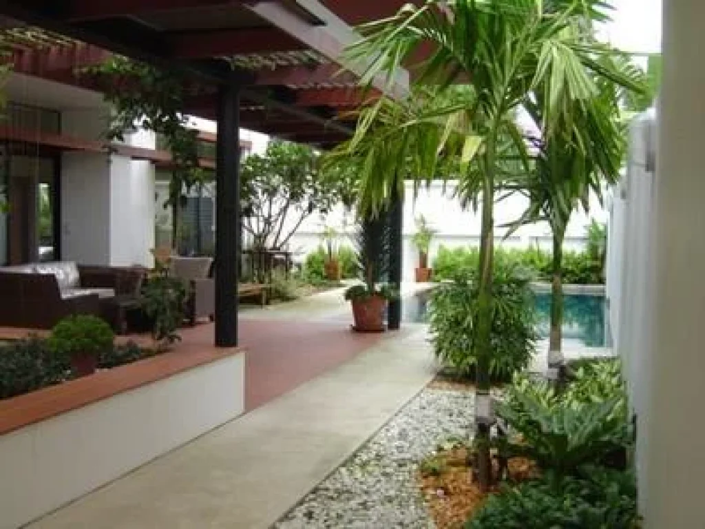 House with the private pool for rent near BTS Thonglor