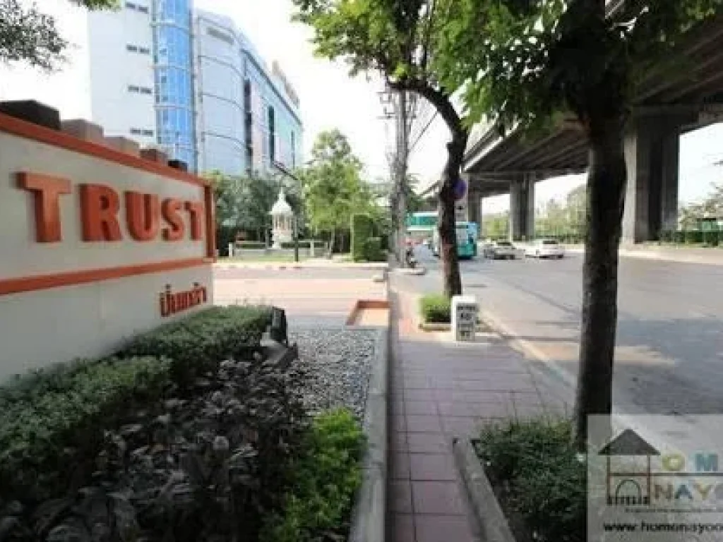 Sale The Trust Residence pinklao 1 bed partly furnished Close to central Pinklao