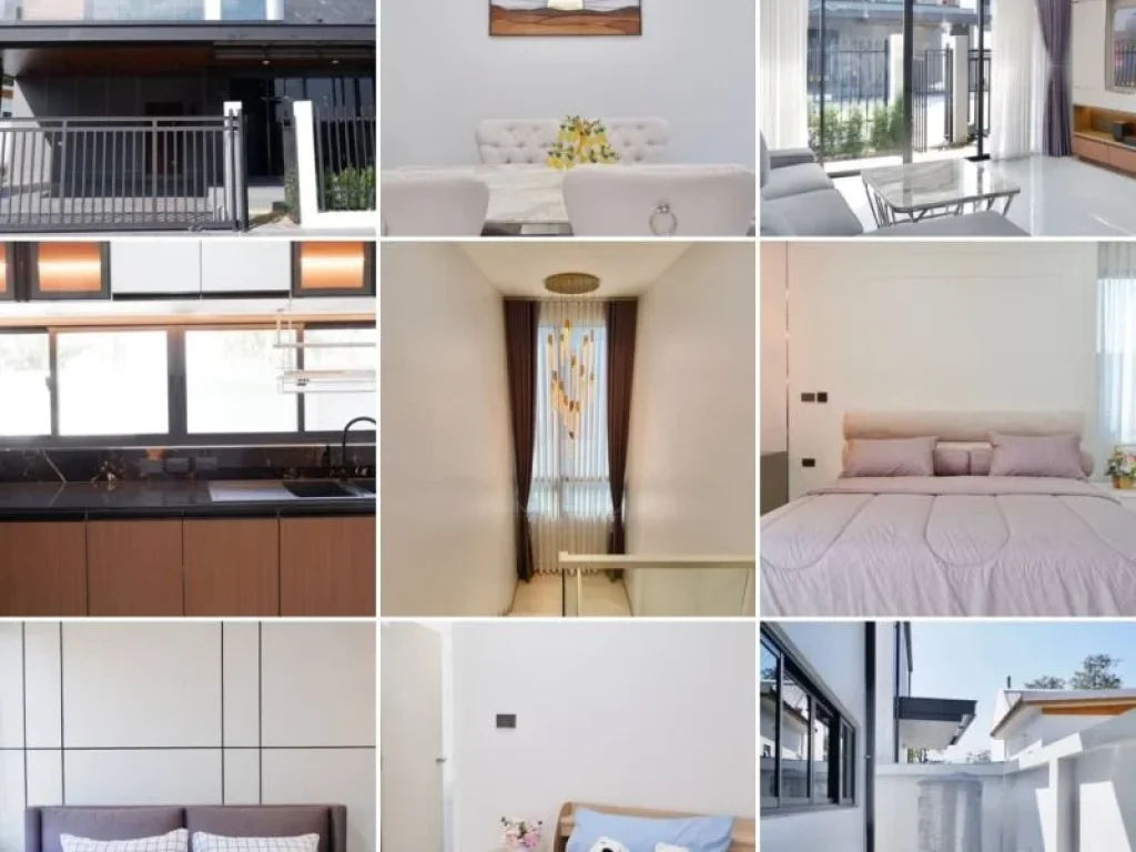 ขายบ้านสวยโมเดิร์น สร้างใหม่เอี่ยม Smart Home Style