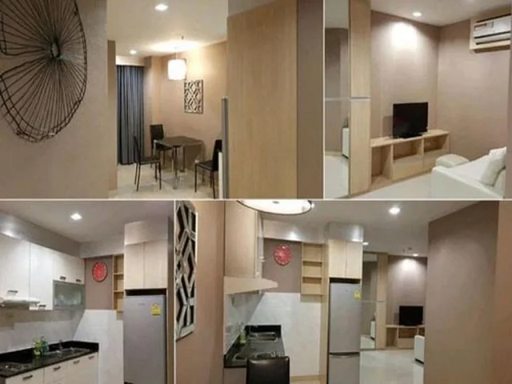 Sukhumvit Living Town For Rent 2 Bedrooms 1 Bathroom 6th floor 58 Sqm