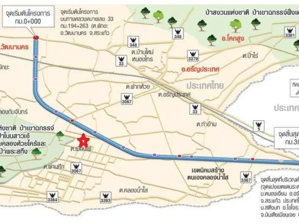 ขายที่ดินสวย 19 ไร่ ทำเลดี ใกล้ถนน 4 เลนใหม่ ผักขะ-หนองเอี่ยน