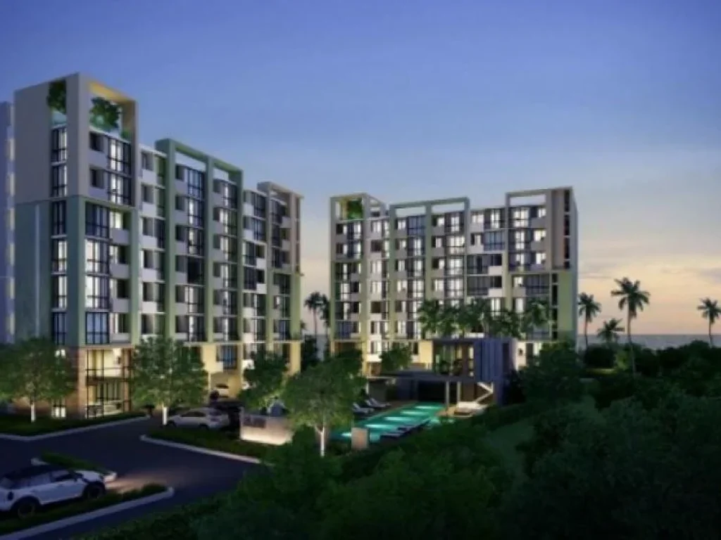 โครงการ เดอะ กรีน บูเลอวาร์ด พัทยา The Green Boulevard Condo Pattaya คอนโดมิเนียม ถนนสุขุมวิท-พัทยา ตรงข้ามตลาดน้ำ 4 ภาค