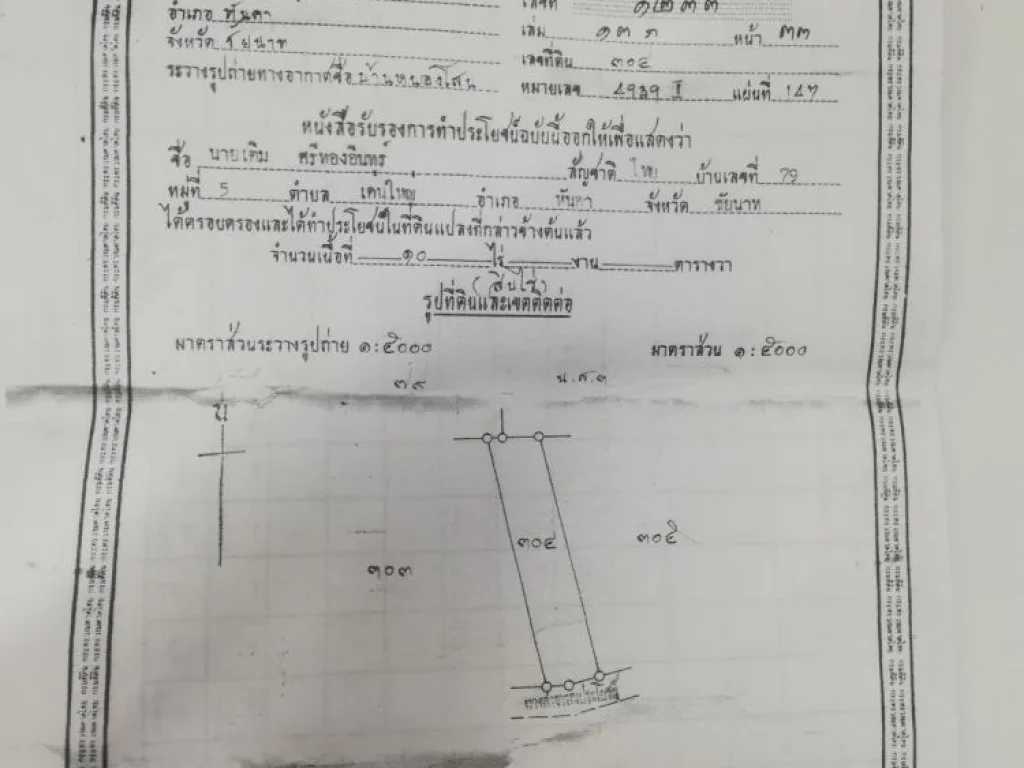 ขายที่ดินแปลงสวย ปลูกต้นไม้เศรษฐกิจ