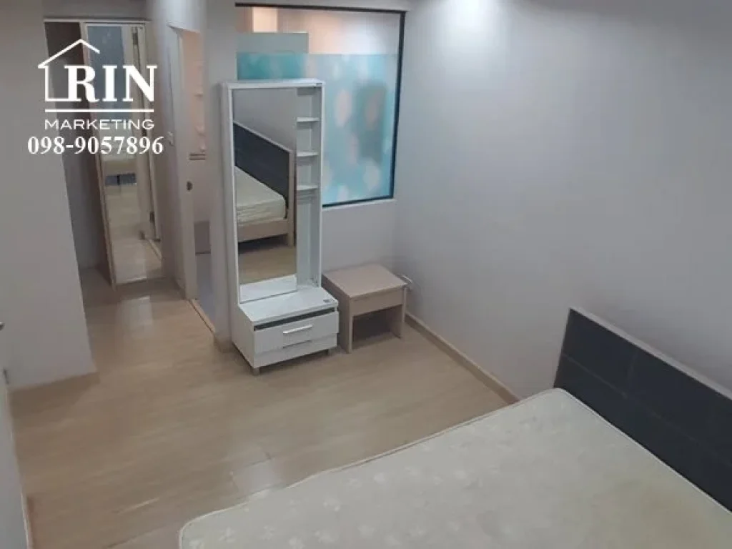 D009-002 ขาย I-Zen Condo ลาดพร้าว71 1 นอน 1 ห้องน้ำ 1 นั่งเล่น ขนาด 32 sqm เฟอร์นิเจอร์และเครื่องใช้ไฟฟ้า 098-9057896