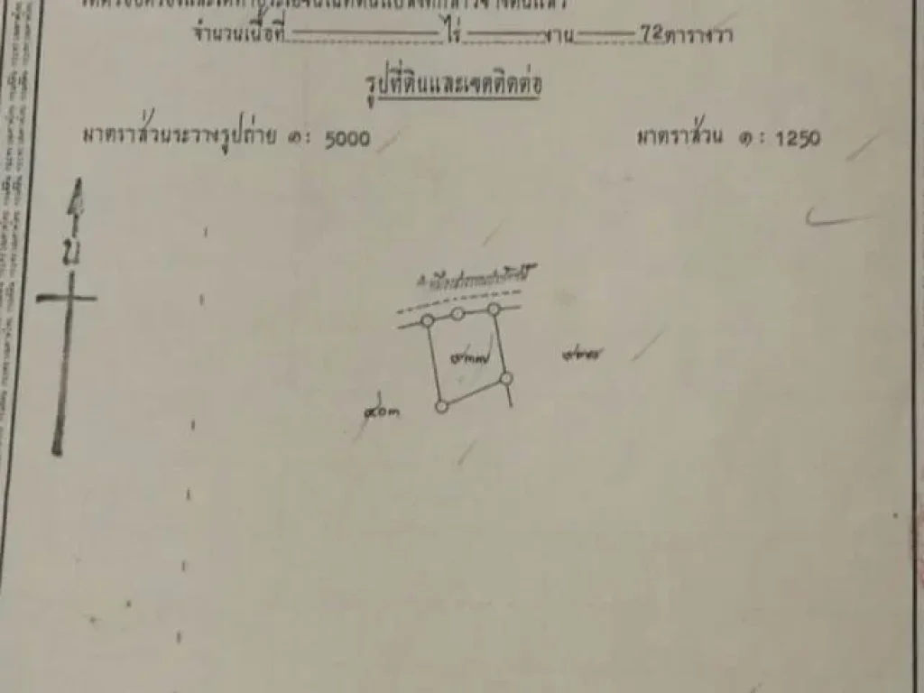 ขายที่ดินห่างตลาดแม่ริม 600 เมตร