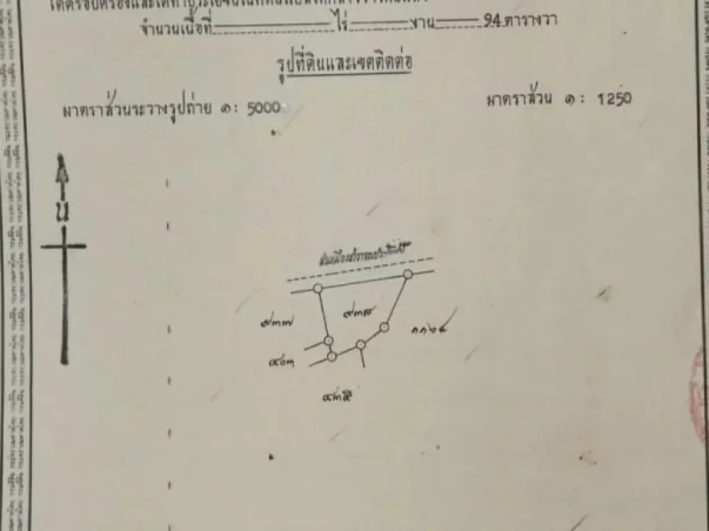 ขายที่ดินห่างตลาดแม่ริม 600 เมตร