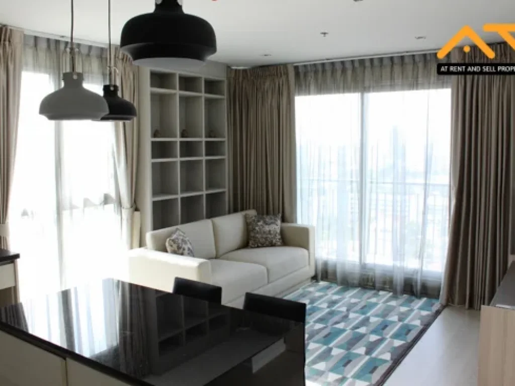 Bedrooms For Rent - Rhythm Sathorn Narathiwas 61Sqm Fully furnished Nice view