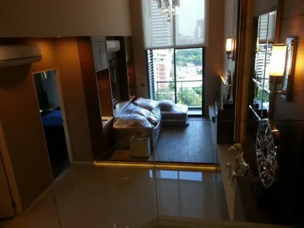 เช่า FOR RENT VILLA ASOKE 2 beds 2 baths Duplex 92 Sqm55000 CLOSE MRT PETCHABURI