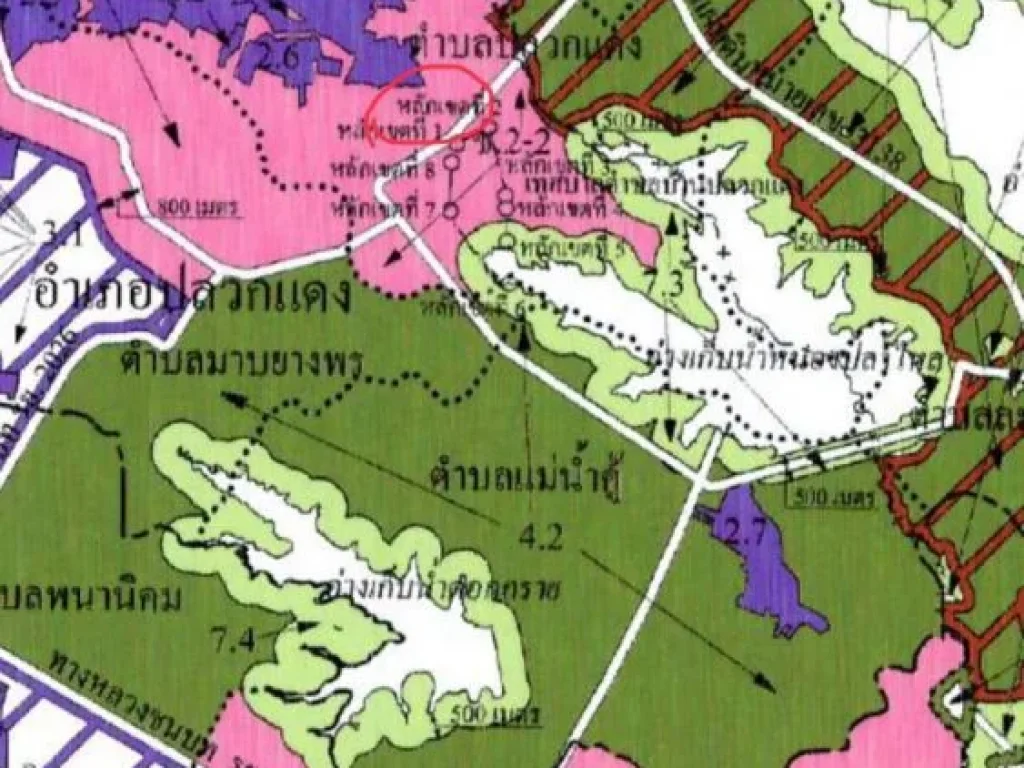 ขายที่ดิน 3 ไร่ 1 งาน ตตาสิทธิ์ อปลวกแดง จระยอง ใกล้ห้างสรรพสินค้า