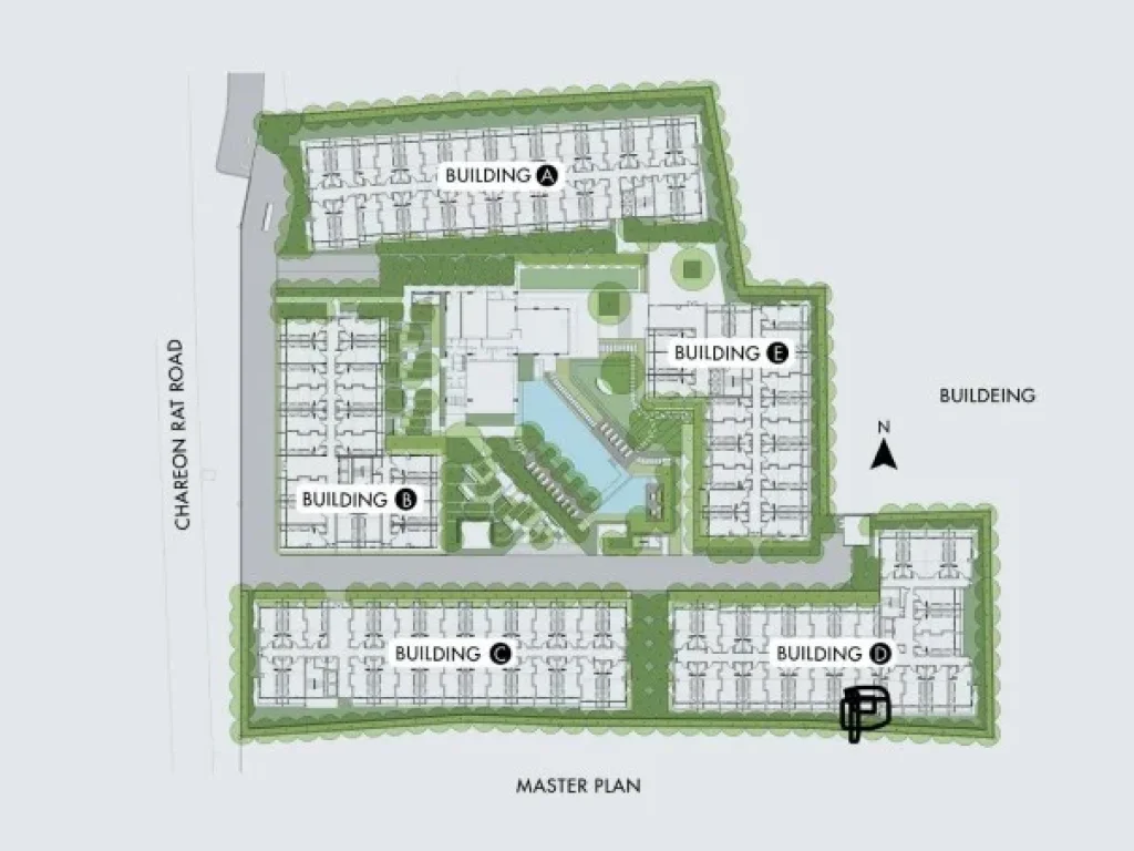 CM03106 ขาย บลอสซั่ม คอนโด แอท สาทร-เจริญราษฎร์ Blossom Condo Sathorn-Charoenrat คอนโดมิเนียม ถนนเจริญราษฎร์