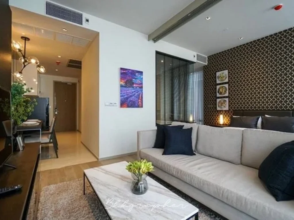 Luxury Condominium in Silom 1bedroom 49 Sqm for rent at Ashton SilomHigh floor