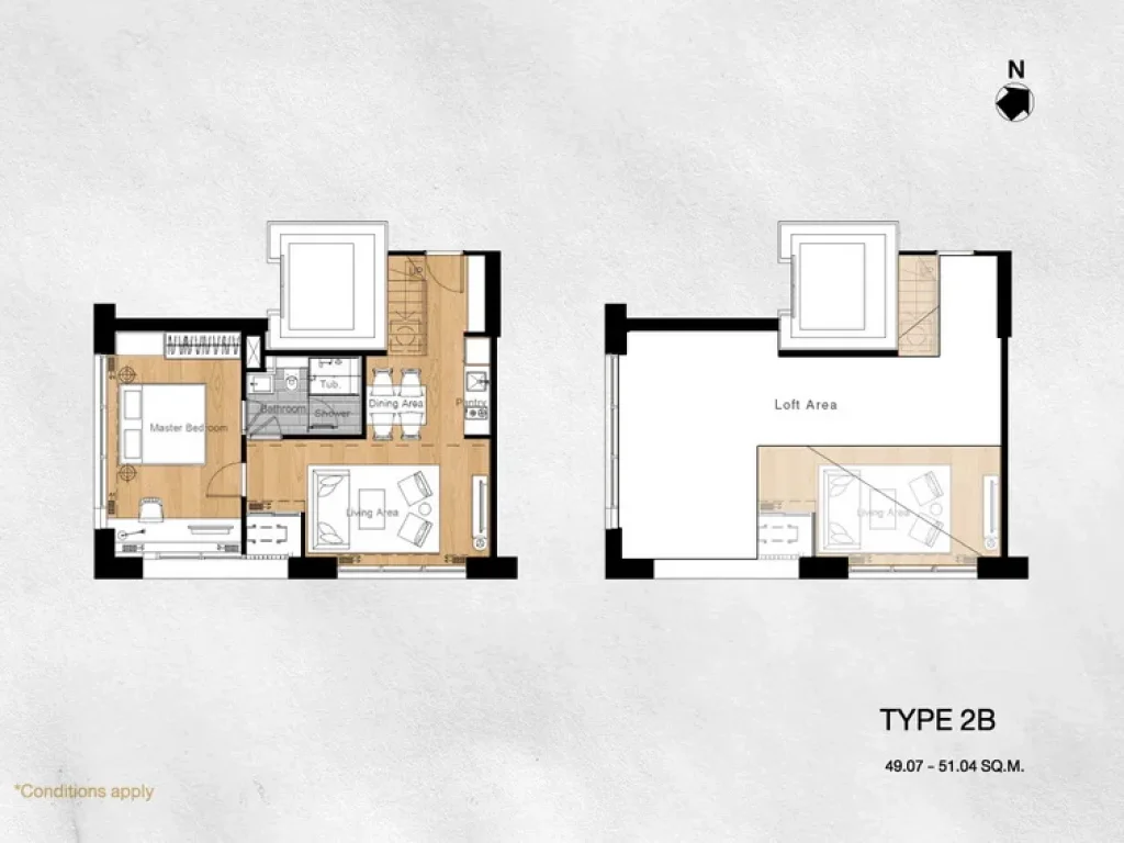 ขายคอนโด Siamese Sukhumvit 48 ห้องมุมวิวสวย Duplex 2ชั้น