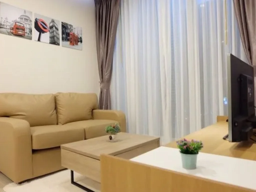 For rent Condo TC Green Rama 9 ทีซี กรีน พระราม 9 ตึก C ขนาด 38 ตรม1นอน พร้อมอยู่