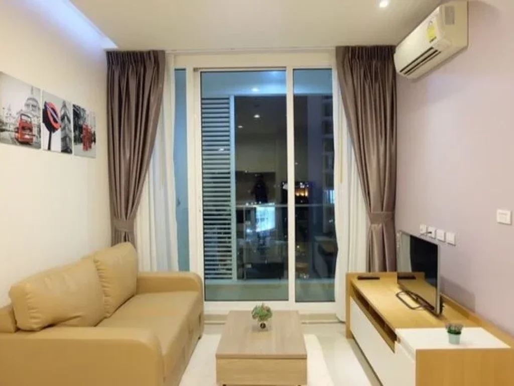 For rent Condo TC Green Rama 9 ทีซี กรีน พระราม 9 ตึก C ขนาด 38 ตรม1นอน พร้อมอยู่