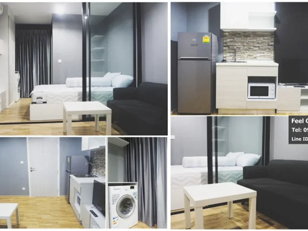 ให้เช่า มีเครื่องซักผ้า Cabana Condo หลังอิมพีเรียล สวย และถูกที่สุด ในโครงการ