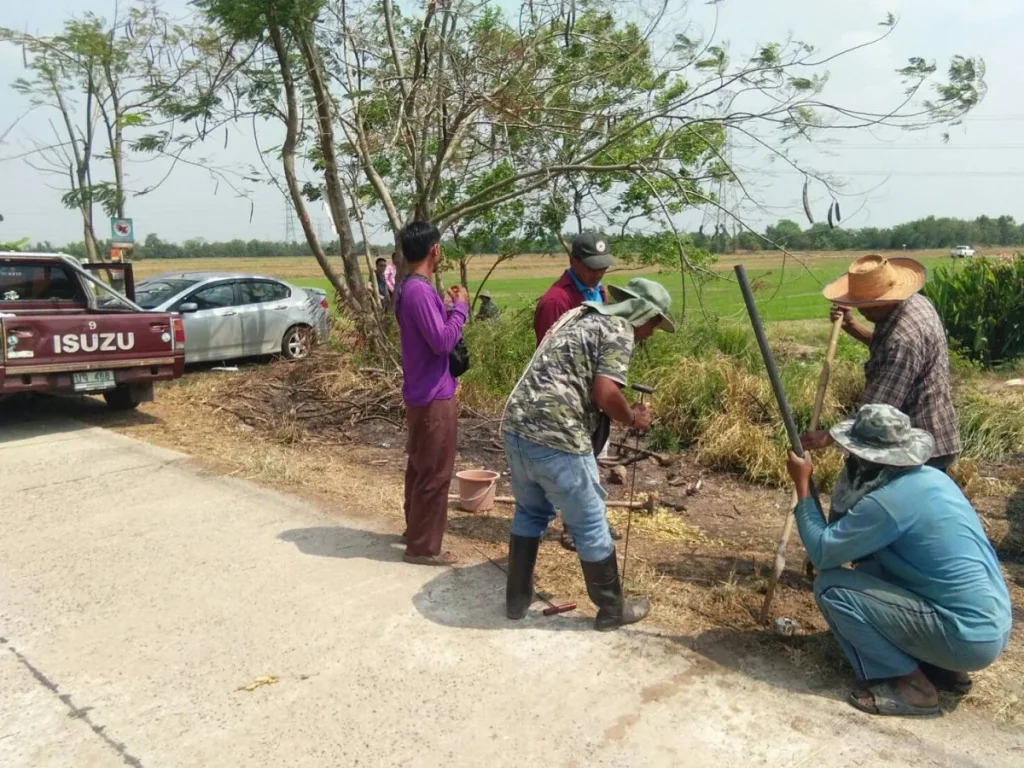 ขายที่ดินถูกมาก 23 ไร่ๆละ 25 แสน ใกล้ถนนหลักพหลโยธิน 6 Kmตหนองจรเข้ อหนองแค จสระบุรีเหมาะทำการเกษตรปลูกบ้านสวน