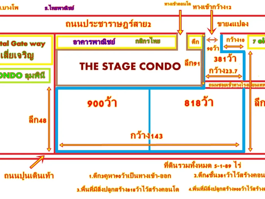 ขายที่ดินบางซื่อ ถนนประชาราษฎร์สาย2 ขนาด2189ว้าทำเลดีเยี่ยมใกล้รถไฟฟ้า2สายเหมาะสร้างโครงการคอนโด อยู่แหล่งชุมชนน่าลงทุน