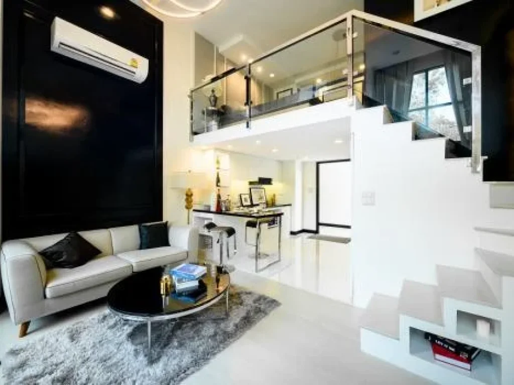 ขายคอนโด Thames Residence ห้อง loft เพดานสูง ใกล้ BTS แบริ่ง