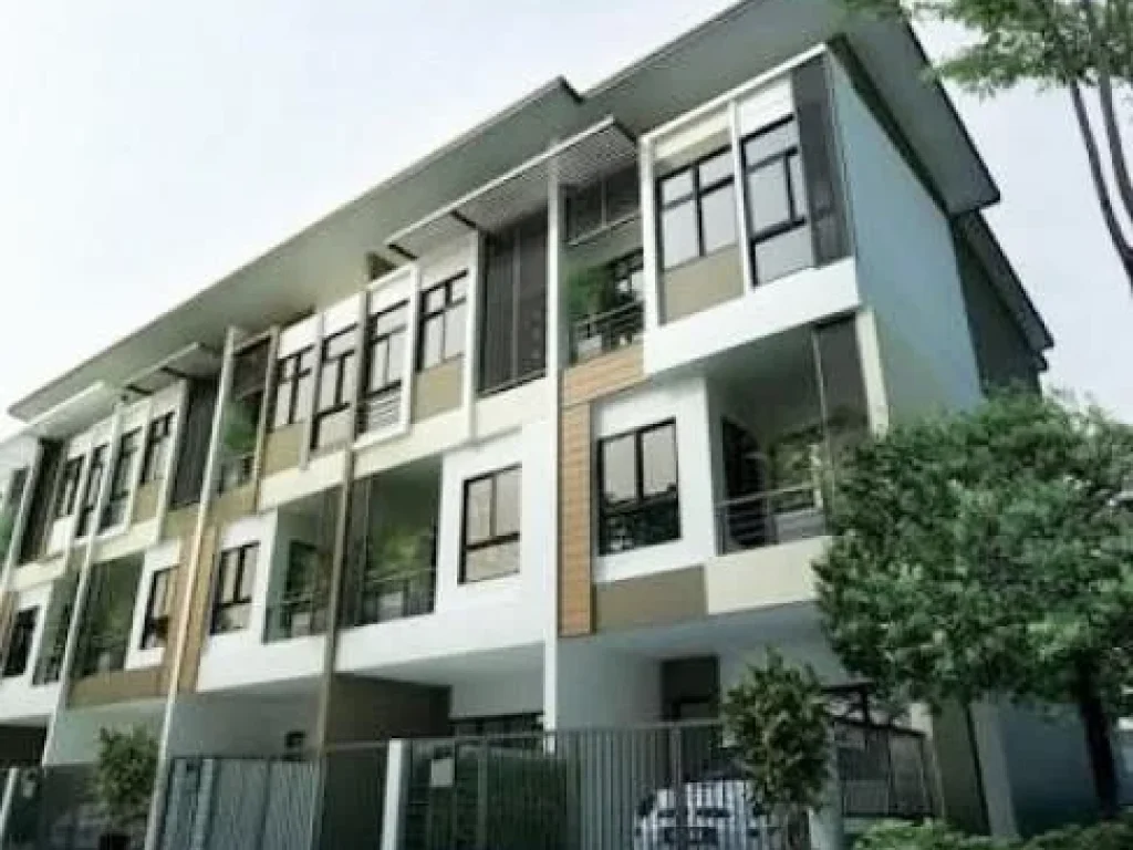 Townhome โครงการ six nature กัลปพฤกษ์ บ้านติดกับ club house ส่วนกลาง