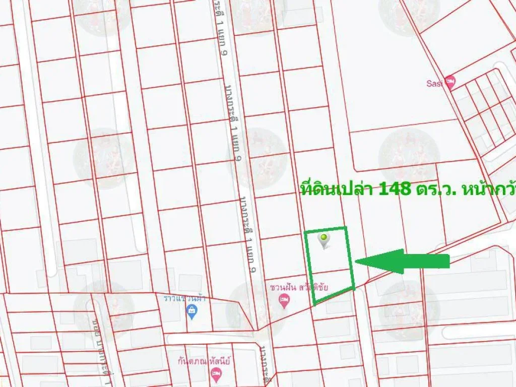 ขายที่ดิน ถพระราม 2 ซบางกระดี่ 1 แยก 9-11 แสมดำ บางขุนเทียน เหมาะปลูกบ้านพักอาศัย โกดังเก็บของ ใกล้เซ็นทรัล พระราม 2