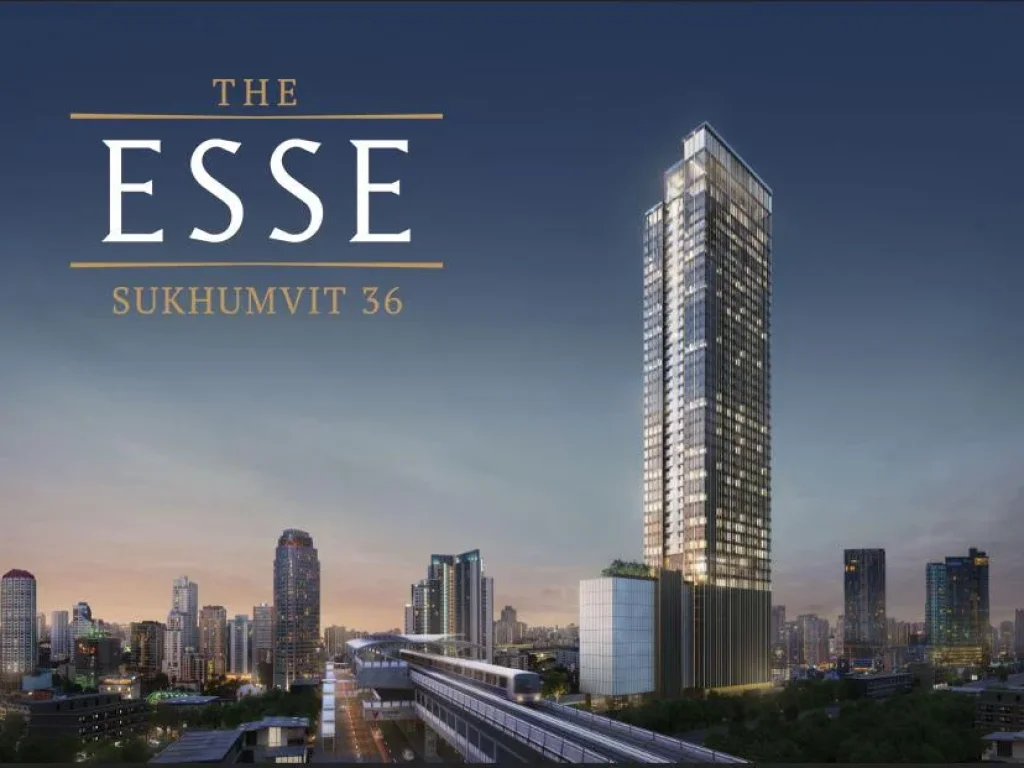 The Esse Sukhumvit 36 - Luxury 1 Bed High Floor BTS Thonglor