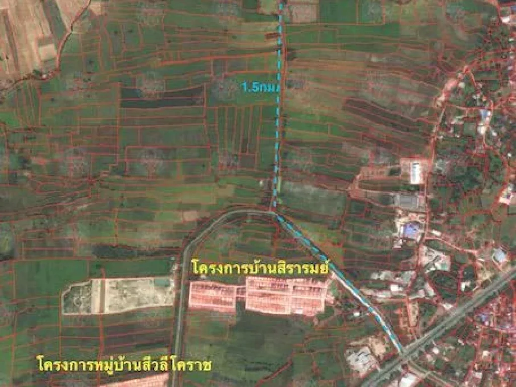 ขายที่ดิน 21ไร่ ใกล้ถนนบายพาส เลี่ยงเมืองโคราช