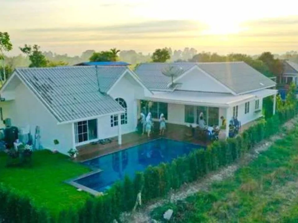 Pool Villa หลังสุดท้าย นครนายก 200 ตรวบ้านนา