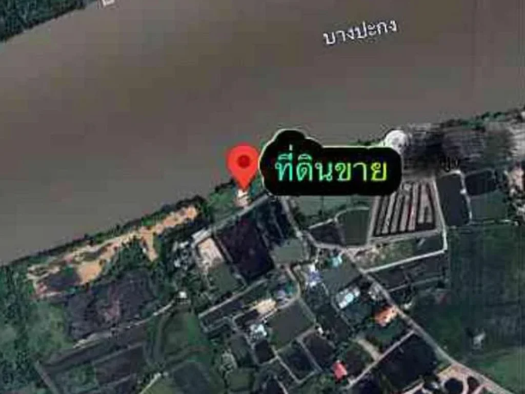 ขายที่ดินติดริม แม่น้ำบางปะกงฉะเชิงเทรา