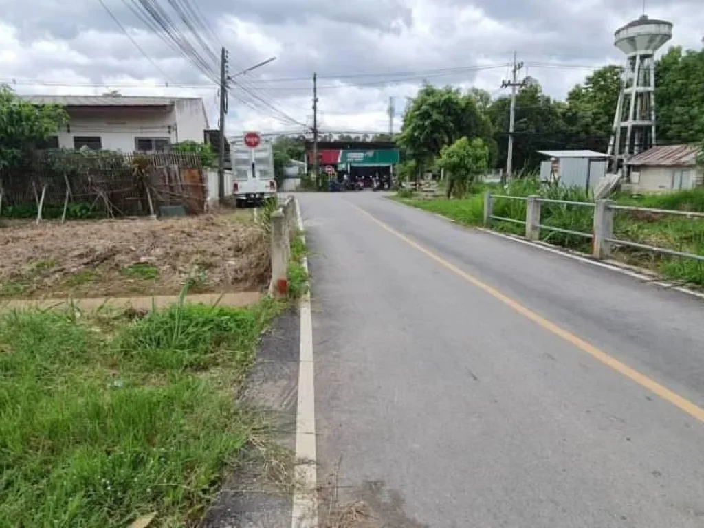 ขายที่ดินแถวโรงเรียนดอนแก้วแม่ริม ถนนลาดยางพร้อมโอน