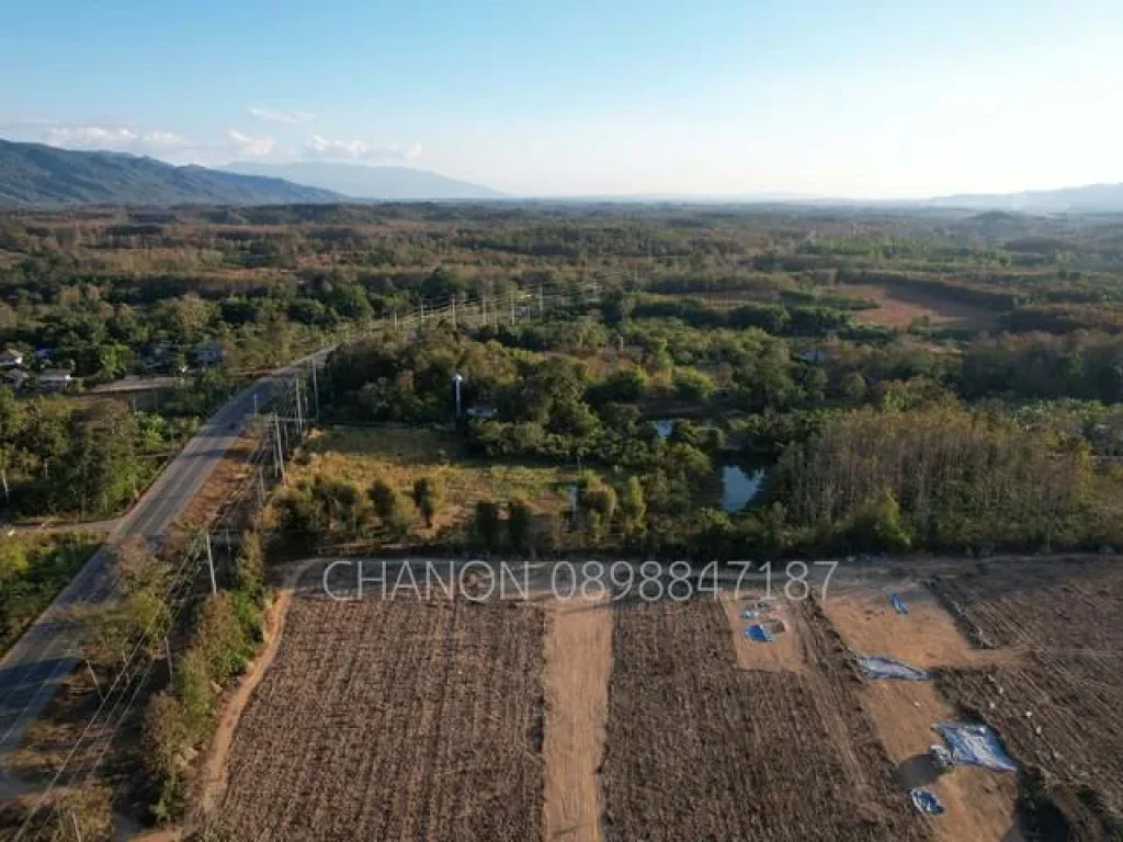 ที่ดินแปลงสวย ติดถนนสายหลัก 101 น่าน-ทุ่งช้าง