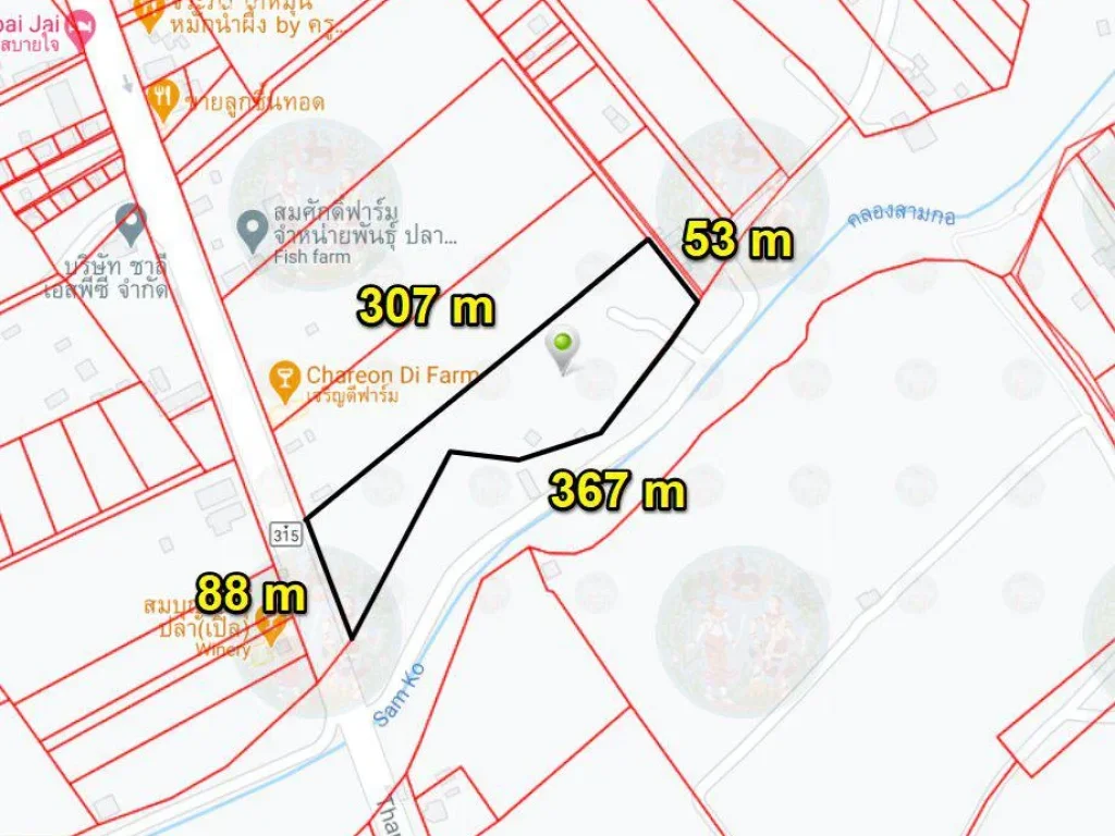 ขายที่ดินบ้านโพธิ์ 11 ไร่ ไร่ละ 3 2 ล้านบาท ติดถ คอนกรีตเส้นสุขประยูร 315 จ ฉะเชิงเทรา