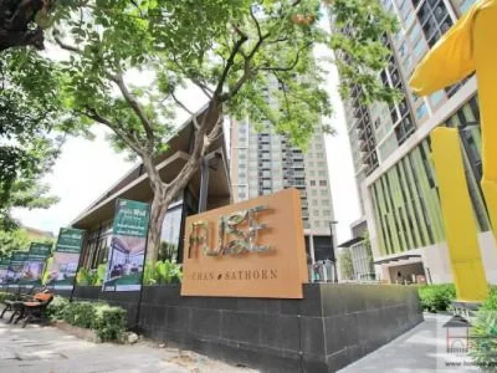 ให้เช่าคอนโด Fuse Chan Sathorn ชั้น 19A วิวเมืองโล่งไม่มีตึกบัง