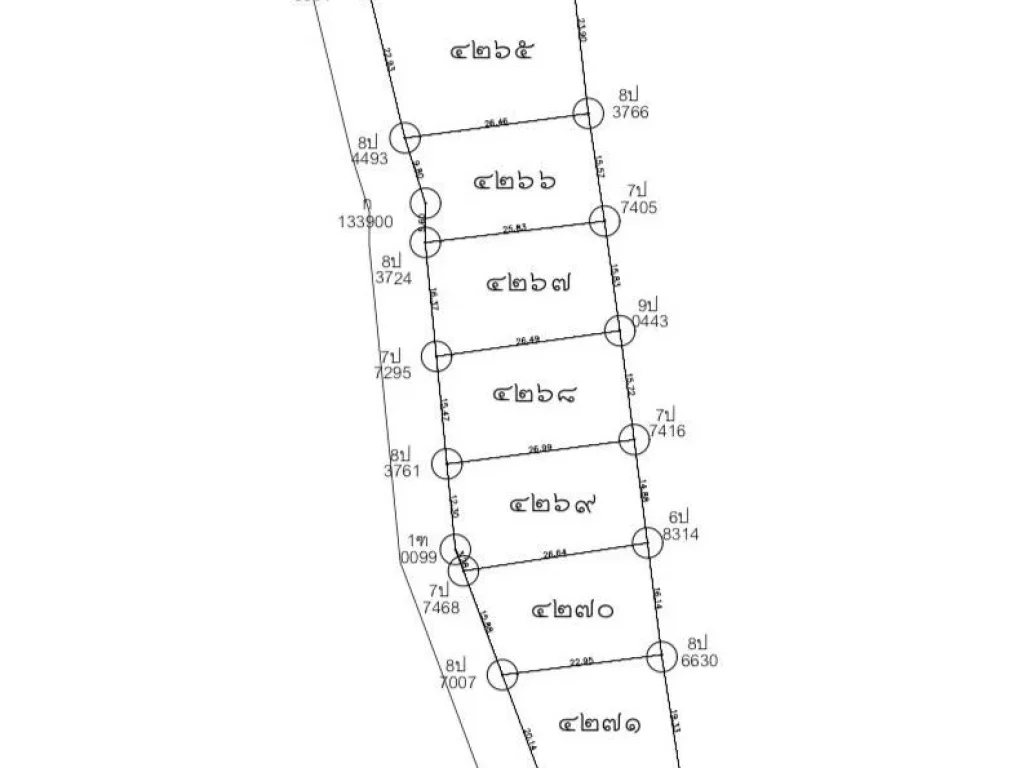 ขายที่ดินหมื่นไวย ใกล้ถนนสุระ2 เนื้อที่ 2-3-71ไร่ ในเมืองโคราช