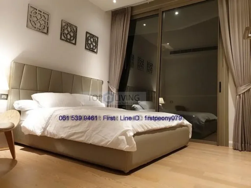 For Rent Magnolia Waterfront 9521 square 2 beds 2 baths have shuttle boat to BTS Taksin