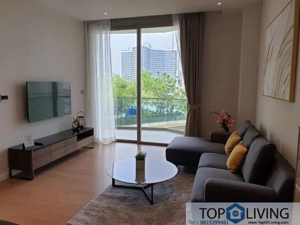 For Rent Magnolia Waterfront MWR at Icon Siam view the beautiful Chaopraya River